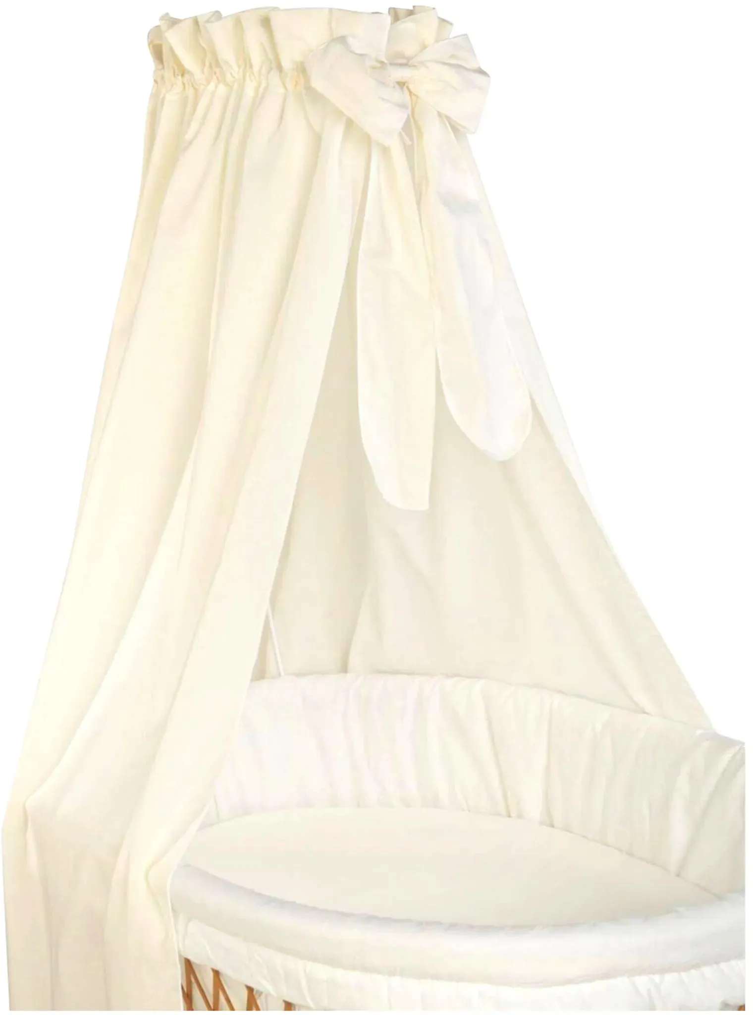 Mionido Textiles Set für Stubenwagen Basic, beige