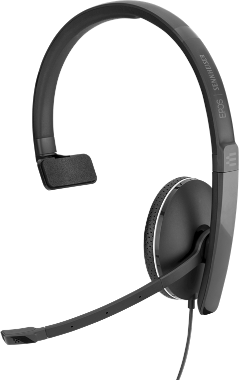 EPOS ADAPT SC 135, kabelgebundenes Mono Headset - USB-A+3,5mm Klinke, Unified Communication & Skype for Business optimiert, ActiveGard®, EU-Noise Limi