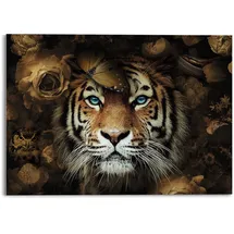 Reinders! Glasbild AUTUMN Tiger (BHT 70x50x2 cm) - BHT 70x50x2 cm