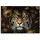 Reinders! Glasbild AUTUMN Tiger (BHT 70x50x2 cm) - BHT 70x50x2 cm
