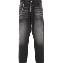 2Y PREMIUM Relaxed Denim Schwarz 38