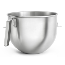 Kitchenaid Edelstahlschüssel mit Griff offen mattiert 6,6l