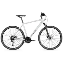 Axess Veris Cross 28 Zoll RH 50 cm silber/weiß