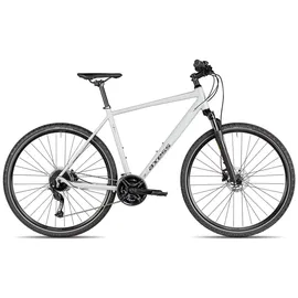 Axess Veris Cross 28 Zoll RH 50 cm silber/weiß