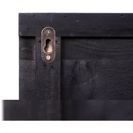 Mendler Garderobenpaneel HWC-C89 90 x 60 cm Dunkelgrau