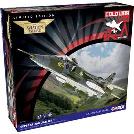 CORGI AA35417 - SEPECAT Jaguar GR.1 XX963/AL 1976 grün