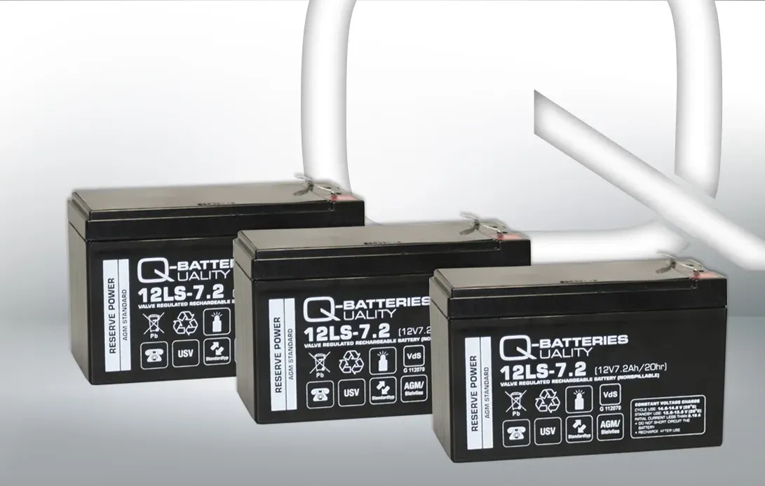 Ersatzakku für AIPTEK PowerWalker VFI 1000 LCD / Markenakku mit VdS