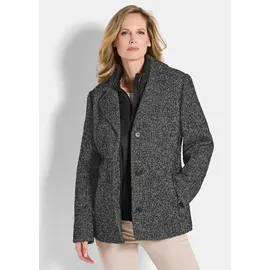 GOLDNER Jacke schwarz / weiß 5XL