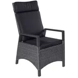 LC Garden Keramo Dining Positionsstuhl Verstellsessel grau