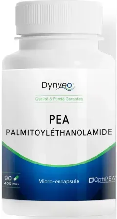 Dynveo Palmitoylethanolamid PEA OptiPea Rein Und Mikronisiert 400mg 90 Kapseln