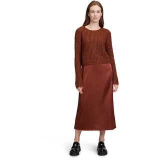 Cartoon Damen, Midikleid 2er Set Brown patina),