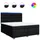 vidaXL Boxspringbett 180 x 200 cm Schwarz