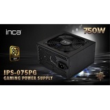 inca 80+ GOLD POWER SUPPLY 80 PLUS 750W (750 W), PC Netzteil, Schwarz