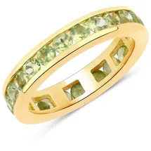 Rafaela Donata Ring Sterling Silber Peridot in gelbgold | Gr.: 54