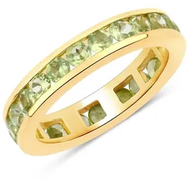Rafaela Donata Ring Sterling Silber Peridot in gelbgold | Gr.: 54