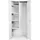 Gürkan Putzmittelschrank 80 x 50 x 180 cm Weiß