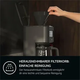 AEG Deli 5 Kaffeemaschine anthrazit