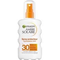 GARNIER - Ambre Solaire - Lait Protecteur Hydratation 12H FPS30 - Spray 200ml