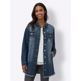 Heine Jeansblazer in blue-stone-washed | Gr.: 44