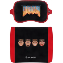 noblechairs Memory Foam Kissen-Set – Doom Retro Edition, Zubehör Gaming Möbel
