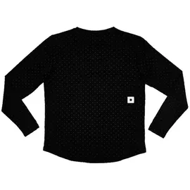 Saysky Herren Reflective Polka Pace Long Sleeve schwarz