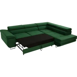 Mirjan24 Ecksofa Torezio, mit Bettkasten und Schlaffunktion, Moderne Schlafsofa (Polo 894, Seite: Rechts)