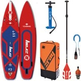 Zray F2 - Fury Pro 11'0" Windsup SUP Stand Up Paddle Board | Sup Board Aufblasbar | Premium Stand up Paddling Board | Paket inklusive Paddel, Tasche, Pumpe und Flosse Aufblasbar Sup