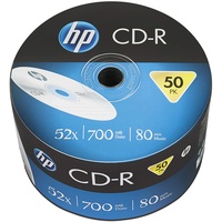HP CD-R 80min/700MB, 52x, 50er Pack (CRE00070)