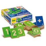 Erzi 42032 Lernspiel Zahlen aus Holz, Lernmaterial, Kreativität