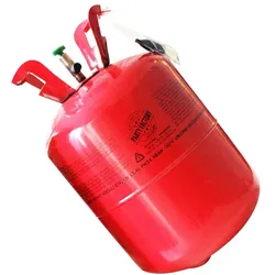 Helium Ballongas 13,4 Ltr mit Knickventil f ̧r 50 Luftballons