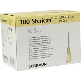B. Braun Sterican Kanülen 19G x 1,25 Zoll 100 St.