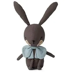 Picca Loulou Stofftier "Hase" (grau, 18cm) in Geschenkbox