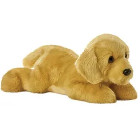 aurora toys Aurora, 31117, Flopsies Goldie Labrador, 30cm, Plüschtier, Hellbraun