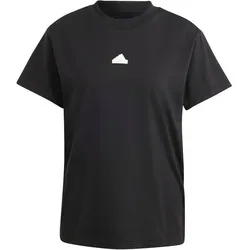 ADIDAS Damen Shirt Embroidered, BLACK, XL