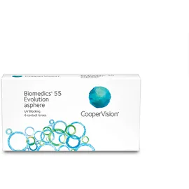 CooperVision Biomedics 55 Evolution 6 St. / 8.90 BC / 14.20 DIA / -2.25 DPT