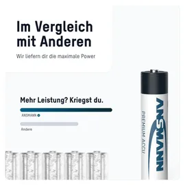Ansmann Typ 1100 mAh AAA 8 St.