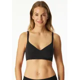 SCHIESSER Unique Cotton Soft-BH Schwarz 70A