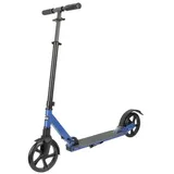 Crivit Aluminium-Scooter Big Wheel (schwarz/blau)