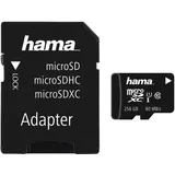 Hama microSDXC Class 10 UHS-I 256GB inkl. Adapter