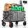 HOMECALL Bollerwagen 200L grau Kühltasche