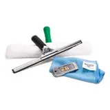 Unger PRO Window Cleaning 4in1 Advanced Kit Glasset optimales Preis-Leistungs-Werkzeug, perfekte Reinigung