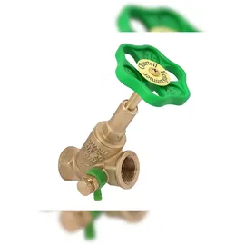 Schlösser Freistromventil - Schrägsitzventil 1/2" DN15 mit Entleerung