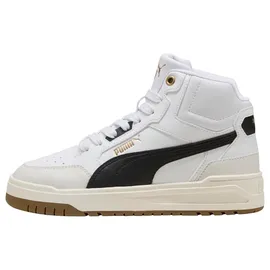 Puma Shuffle Downtown Mid Jr Grau/Schwarz/Weiß 37