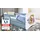 raumhirsch furniture Kinderbett Zoo 80 x 180 cm Holzwerkstoff blau