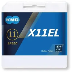 KMC Kette X11EL Silber 11-fach, 118 Glieder Modell 2024