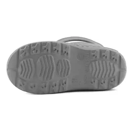 Ladeheid Eva Kinder Gummistiefel für Jungen Mädchen Regenschuhe Bequeme und wasserdichte Regenstiefel Kinder LA-CA-01 (grau, 32/33 EU). - Grau - 32/33