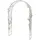 DanDiBo Ambiente Rosenbogen 150 cm Grau