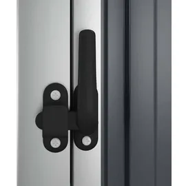 vidaXL Metallgerätehaus 0,88 x 0,89 x 1,61 m anthrazit