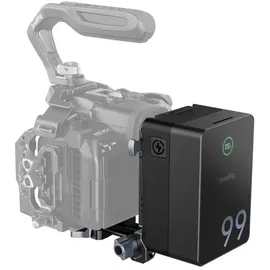 SmallRig Vb99 Pro mini V Mount Kit (Kamera Akku), Kamera Stromversorgung, Schwarz