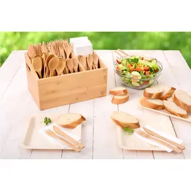 Gräwe Bambus Besteckhalter 6 Fächer